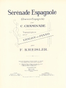 Sérénade Espagnole, Transcription pour Violon & Piano par F. Kreisler