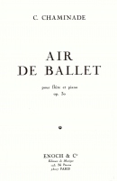 Air de Ballet Op.30