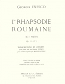 1ère Rhapsodie Roumaine Op.11 en La Majeur, trancription de concert pour piano