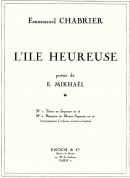 L'Ile Heureuse N°1 Pour Voix Elevées (Ténor ou Soprano)